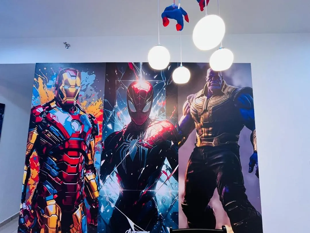 Marvel Universe Retreat - Infinity Pool, Ps5, Private-Cinema With Pool-View Balcony - M4 Bukit Mertajam Apartmán