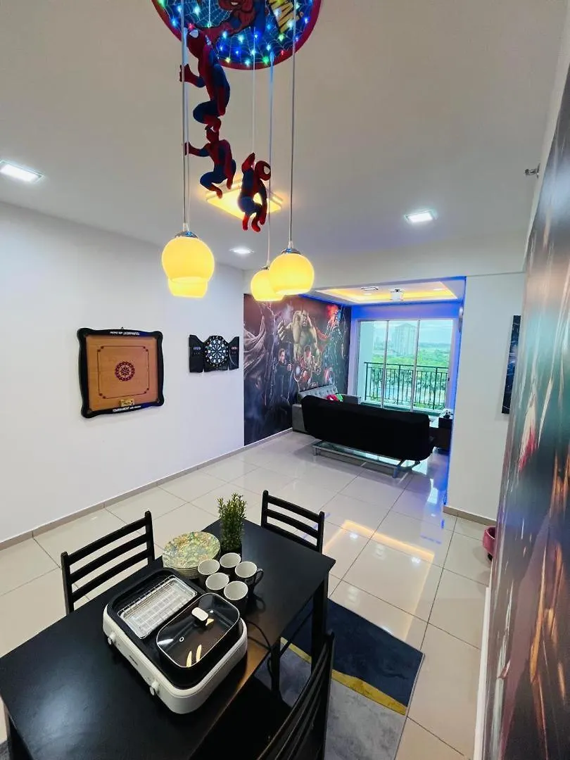 Marvel Universe Retreat - Infinity Pool, Ps5, Private-Cinema With Pool-View Balcony - M4 Bukit Mertajam