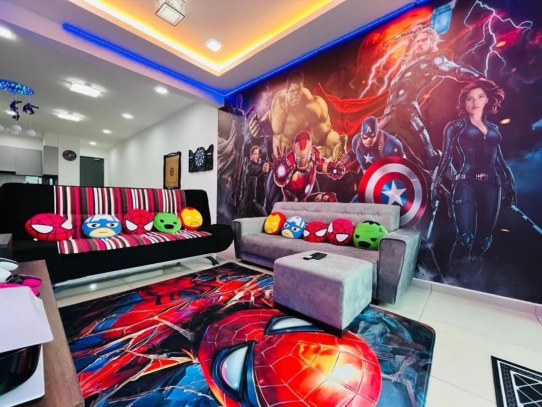 Lejlighed Marvel Universe Retreat - Infinity Pool, Ps5, Private-Cinema With Pool-View Balcony - M4 Bukit Mertajam Malaysia